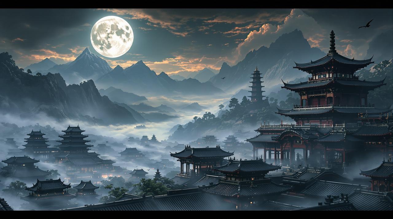 天启影视作品江湖旧事背景图